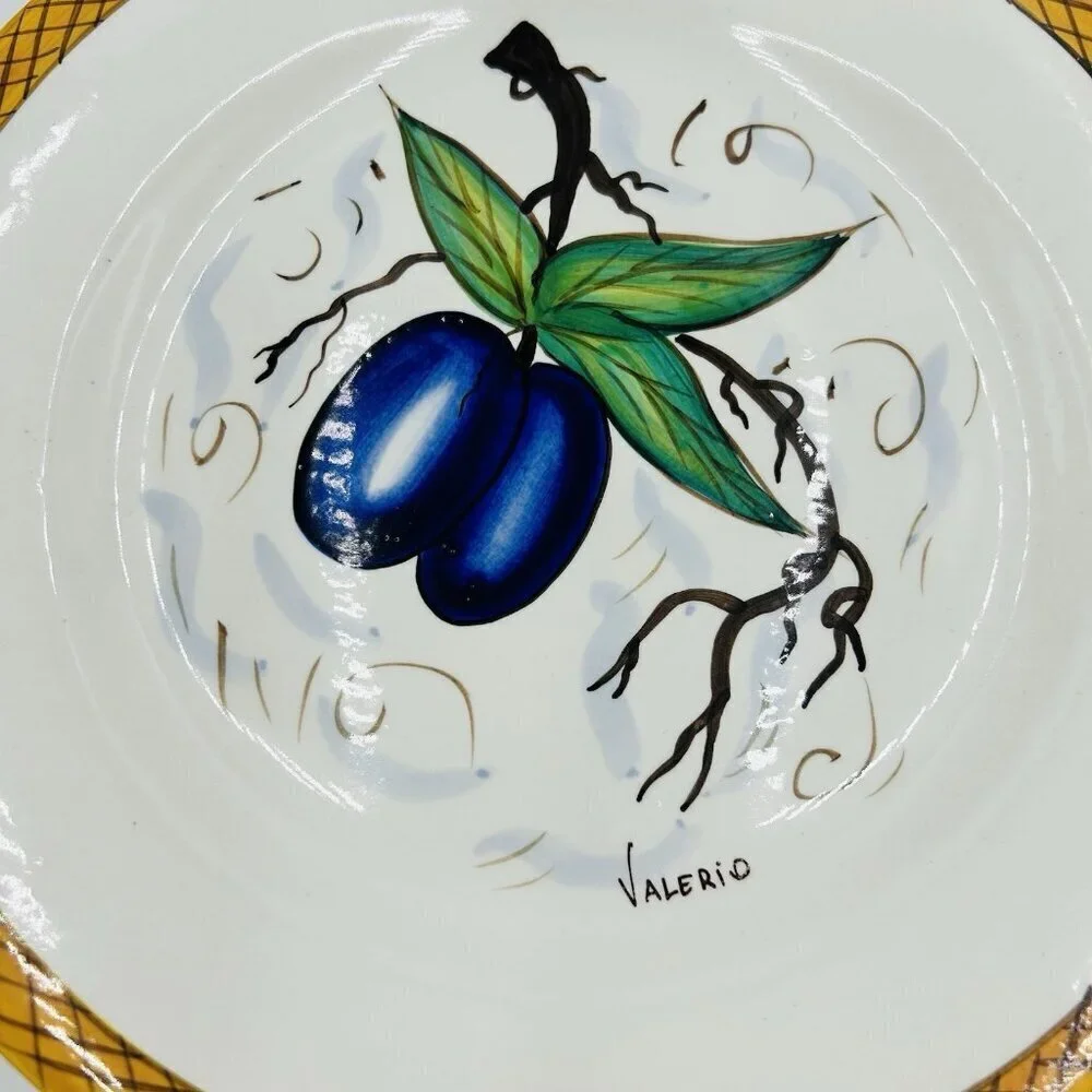 Bella Casa Fruta by Ganz Plum Motif 11